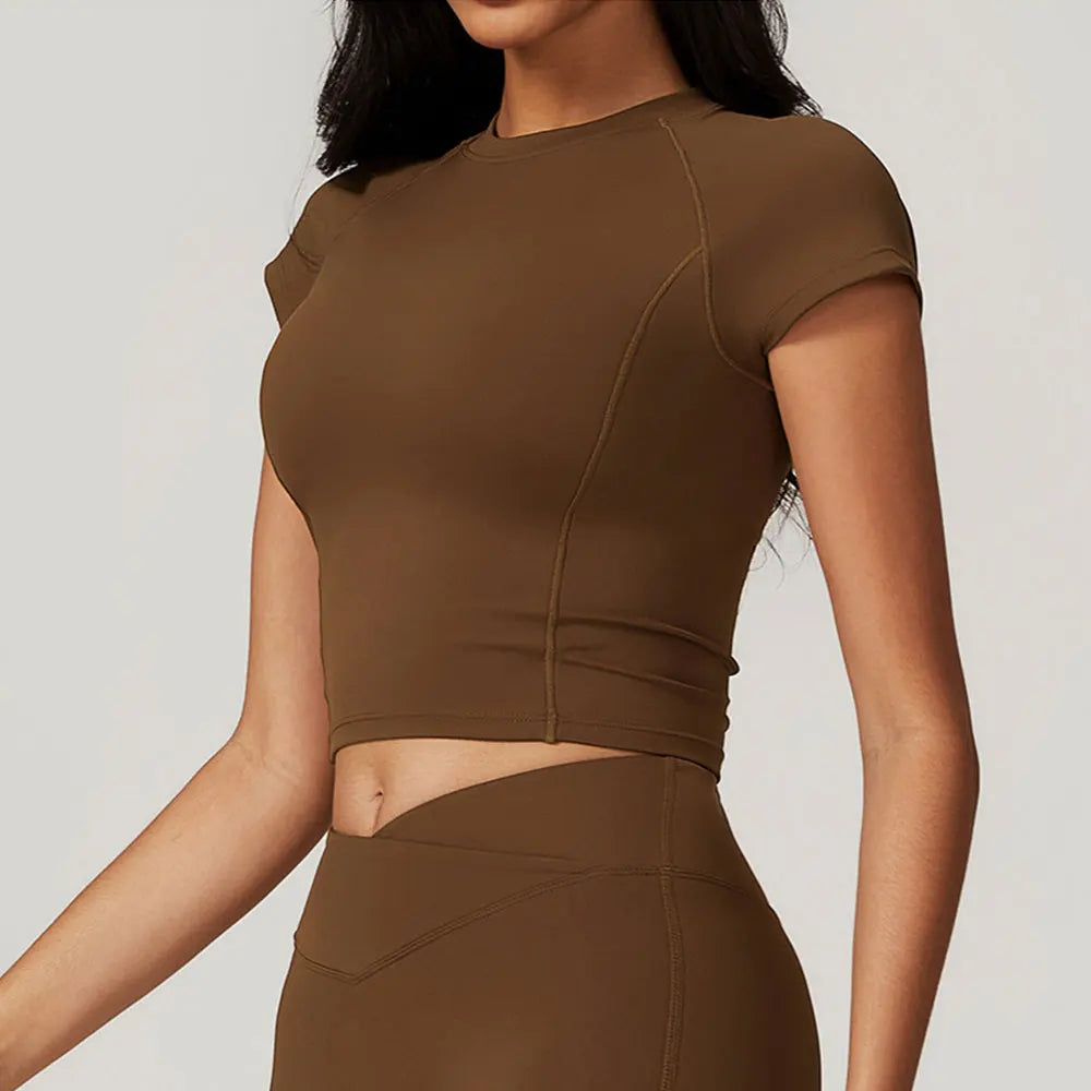 No. 4 Short Sleeve Shirt, Baby Doll Trainer With Hour Glass Piping, Hip Grazing Length, Slim Fit