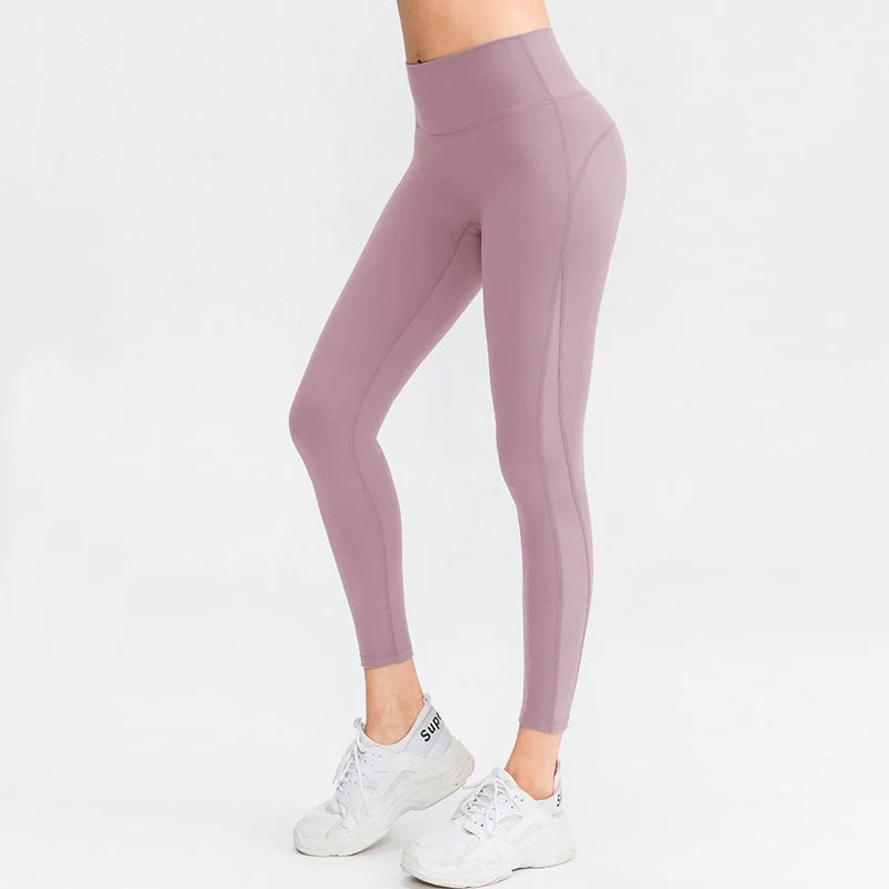 No. 5 Legging, Airlift Mesh Panel, High-Waist, Seamless, Athletic, Compressive