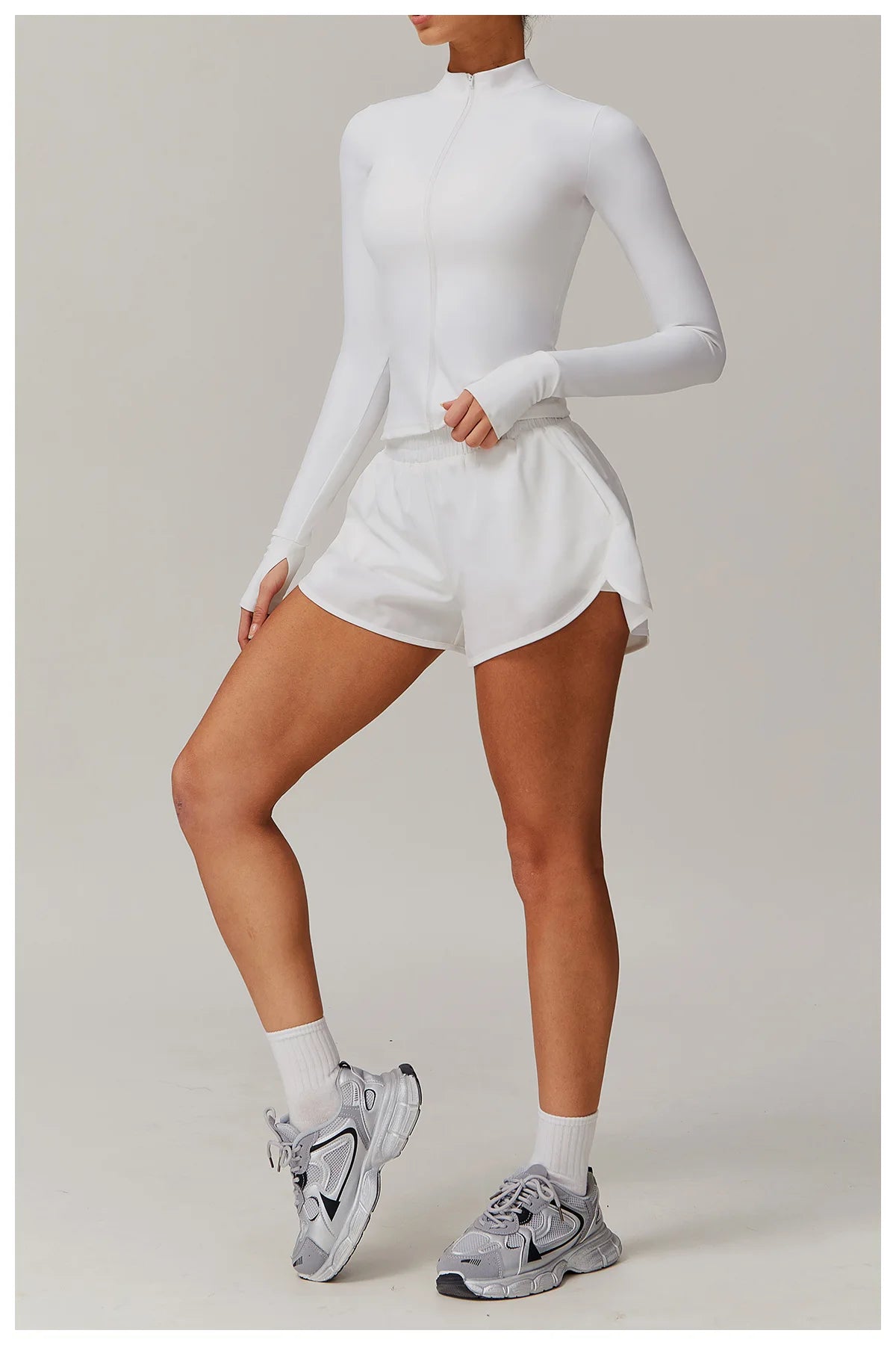 No. 1 Jacket, Yoga, Long Sleeve, Seamless, Smoothing, Butter Feel, Slim Fit