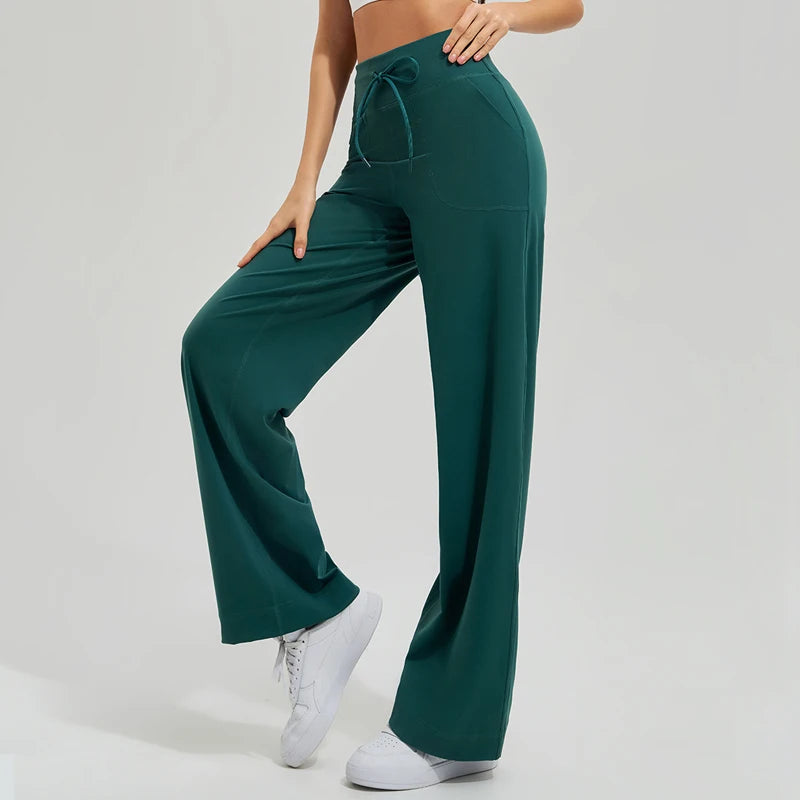 No. 5 Loungewear Pant, Super High Waist, Wide Leg, Vintage Flared Trousers