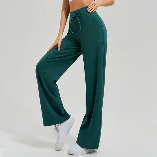 No. 5 Loungewear Pant, Super High Waist, Wide Leg, Vintage Flared Trousers