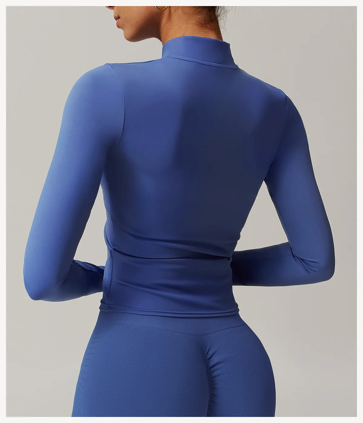 No. 1 Jacket, Yoga, Long Sleeve, Seamless, Smoothing, Butter Feel, Slim Fit