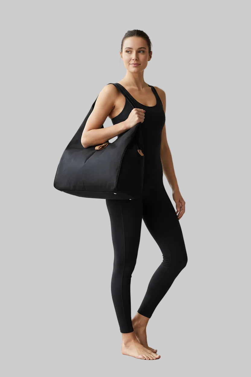No. 2 Tote, Carry All, Full Zip, Separate Ventilated Shoe Compartment, Yoga Mat Holder