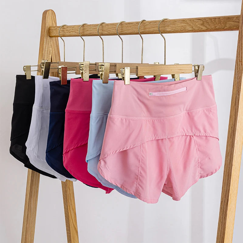 No. 7 Shorts, Slim Fit, Ventilated Runner, Panty Lined, Hidden Waist Pocket, Shorty Short