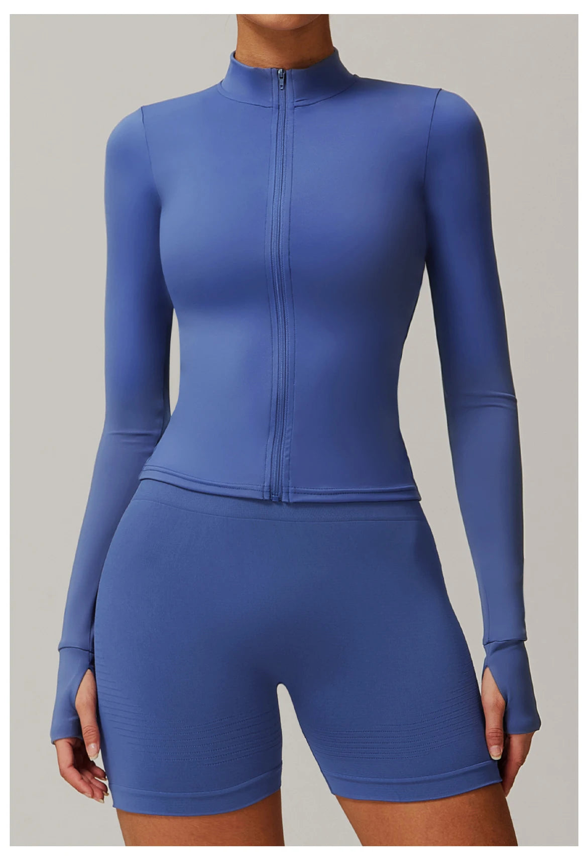 No. 1 Jacket, Yoga, Long Sleeve, Seamless, Smoothing, Butter Feel, Slim Fit