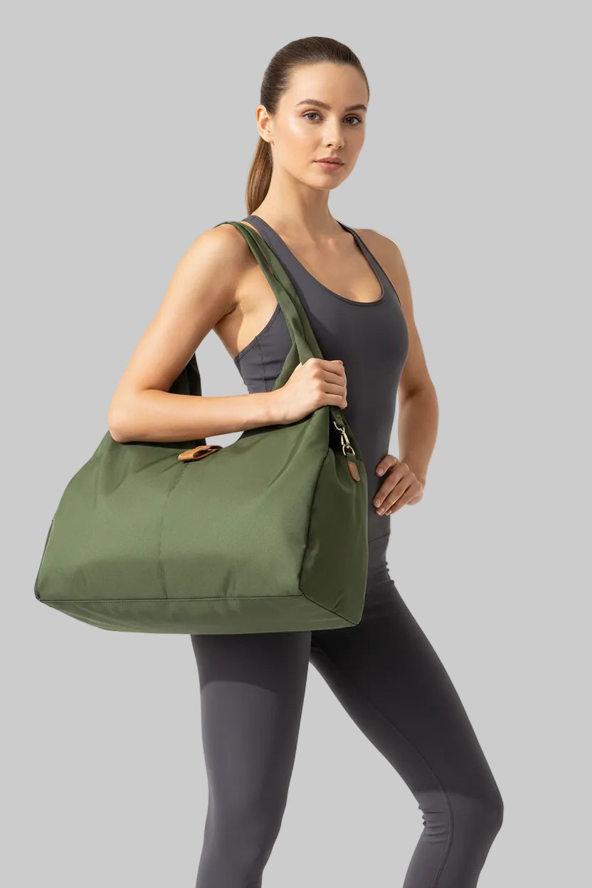 No. 2 Tote, Carry All, Full Zip, Separate Ventilated Shoe Compartment, Yoga Mat Holder