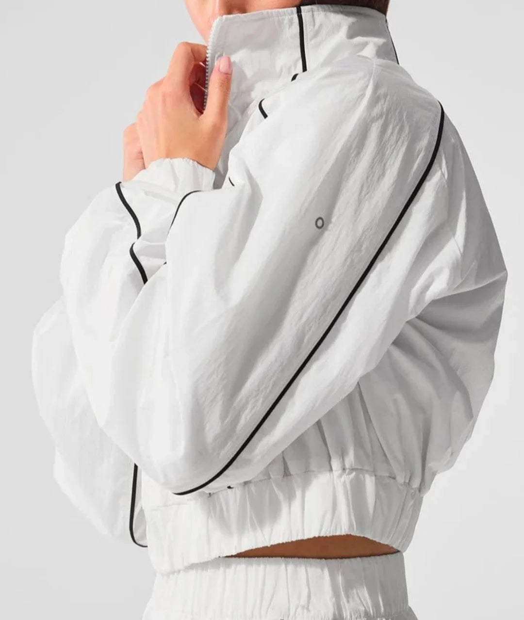 No. 6 Matching Set, 2 PC Racer Tennis Track Jacket And Short