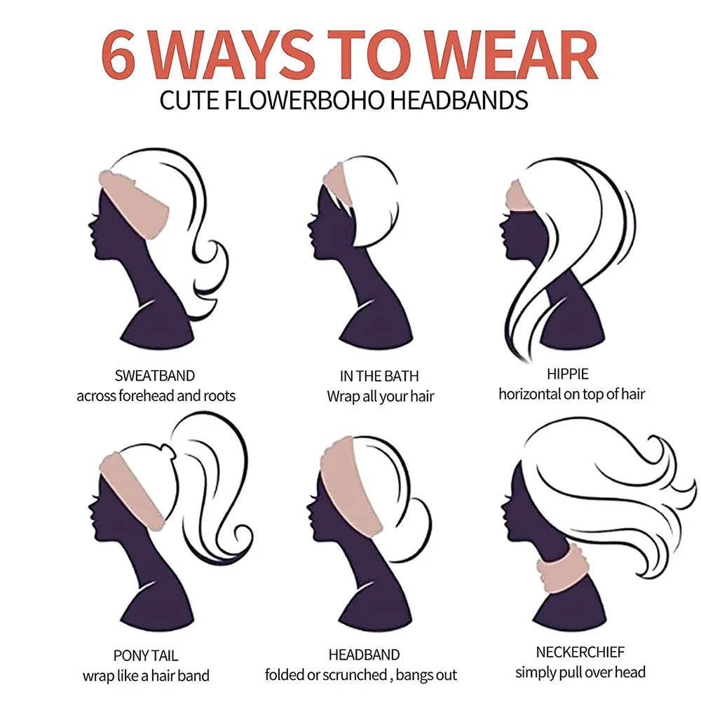 No. 3 Accessory, Wide, Comfort, Headband, Non-Slip, Yoga Knot