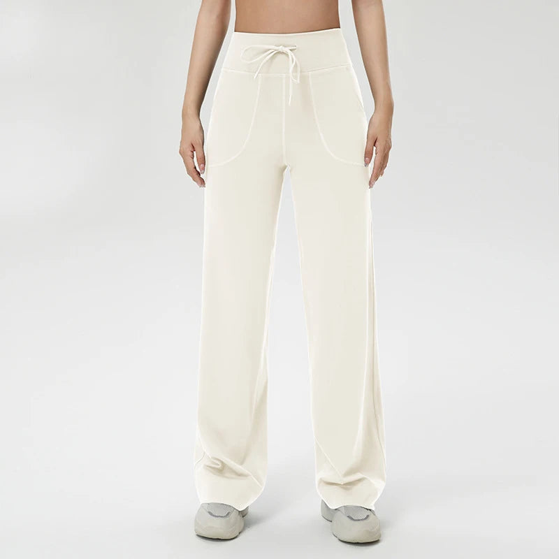 No. 5 Loungewear Pant, Super High Waist, Wide Leg, Vintage Flared Trousers