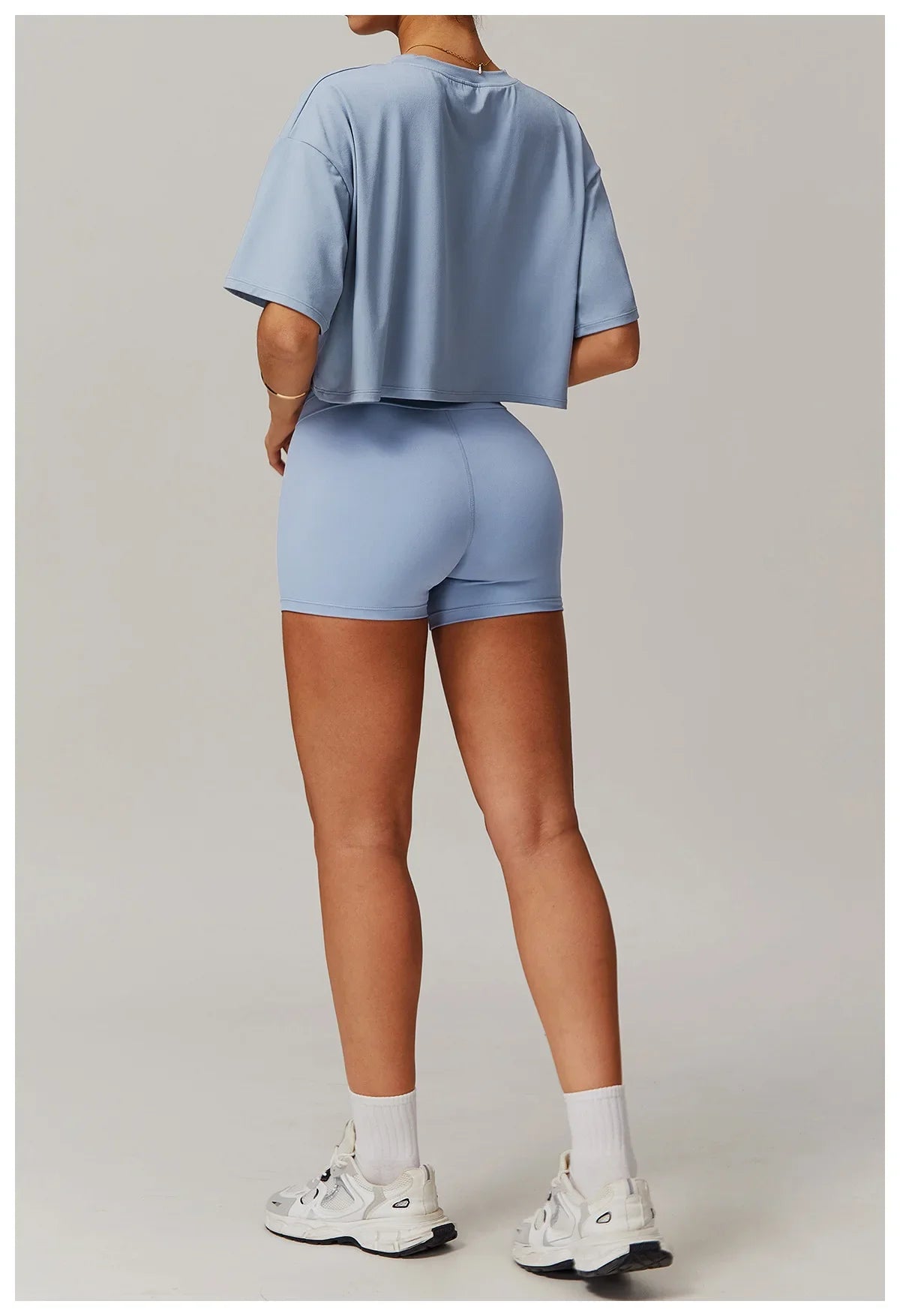No. 1 Short Sleeve Shirt, Oversized, Crop Top, Relaxed Fit, Soft Essential
