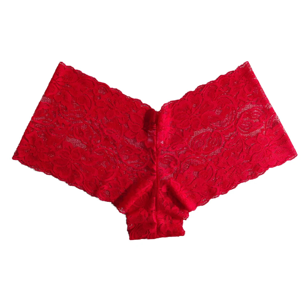 No. 1 Lingerie Panty, French Lace, High Cut, Boy Short, Plus Sizes Available