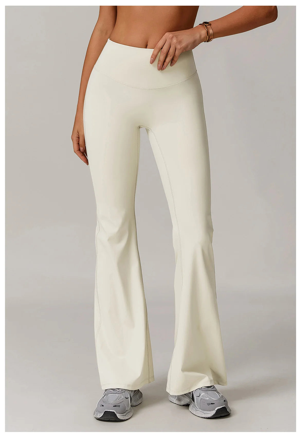 No. 7 Legging, Vintage Bell Flare, Mid Rise Waist, No Front Seam, Ultra Flattering