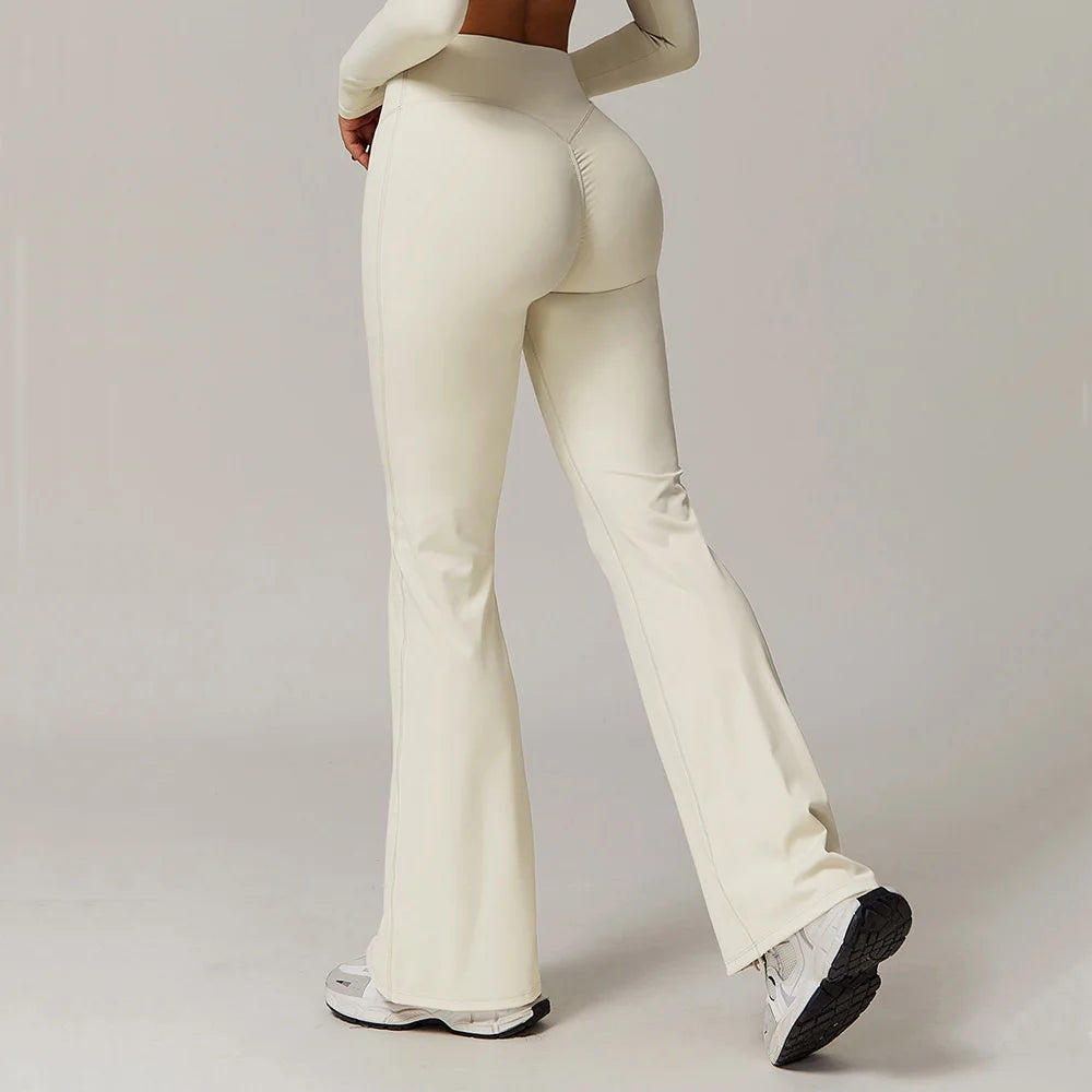 No. 7 Legging, Vintage Bell Flare, Mid Rise Waist, No Front Seam, Ultra Flattering