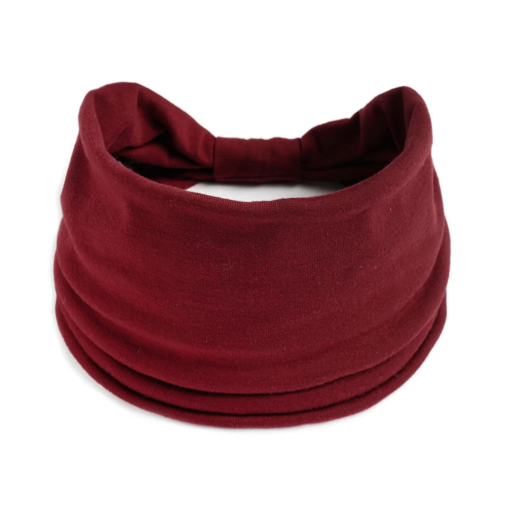No. 3 Accessory, Wide, Comfort, Headband, Non-Slip, Yoga Knot