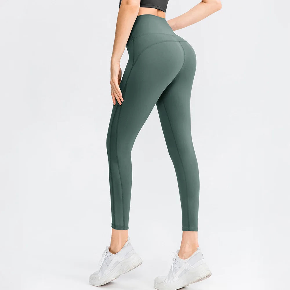 No. 5 Legging, Airlift Mesh Panel, High-Waist, Seamless, Athletic, Compressive