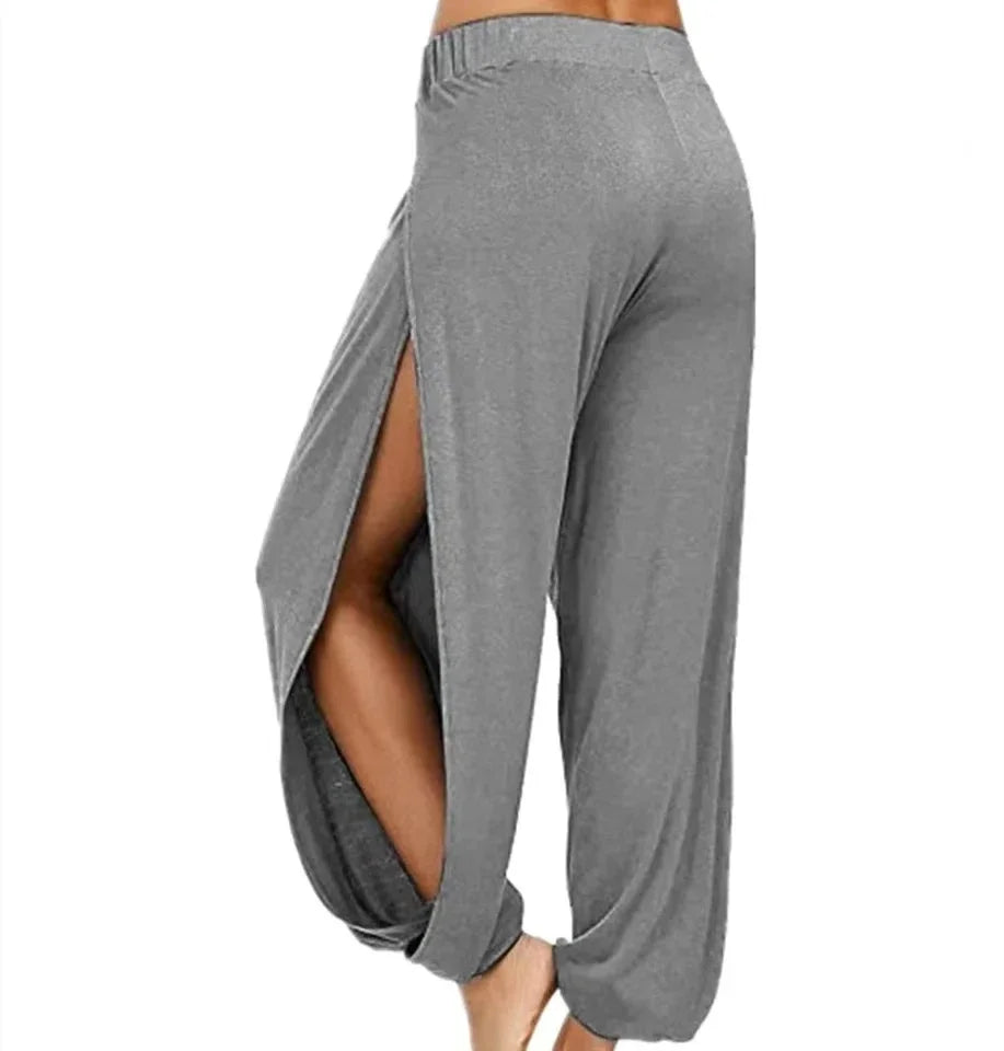 No. 2 Loungewear Pant, Breezy, Open Palazzo Jogger, Mid Rise, Free Moving, Yoga