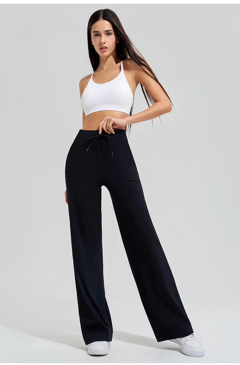 No. 5 Loungewear Pant, Super High Waist, Wide Leg, Vintage Flared Trousers