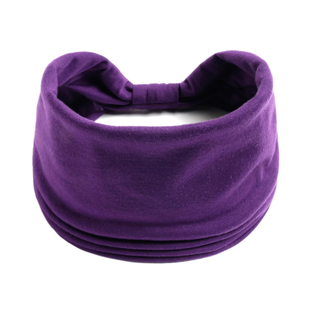 No. 3 Accessory, Wide, Comfort, Headband, Non-Slip, Yoga Knot