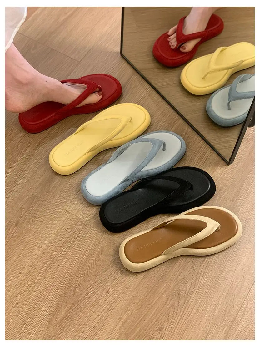 No. 6 Accessory, Open Toe, Thong, Recovery, Casual, Sandal