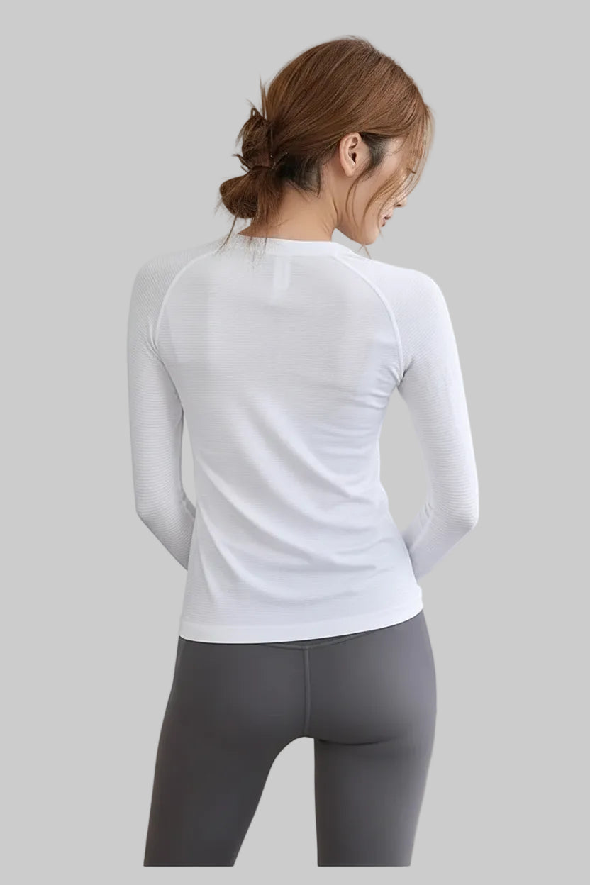 No. 1 Long Sleeve Shirt, Easy, Breezy, Breathable, Summer, Yoga, Pilates