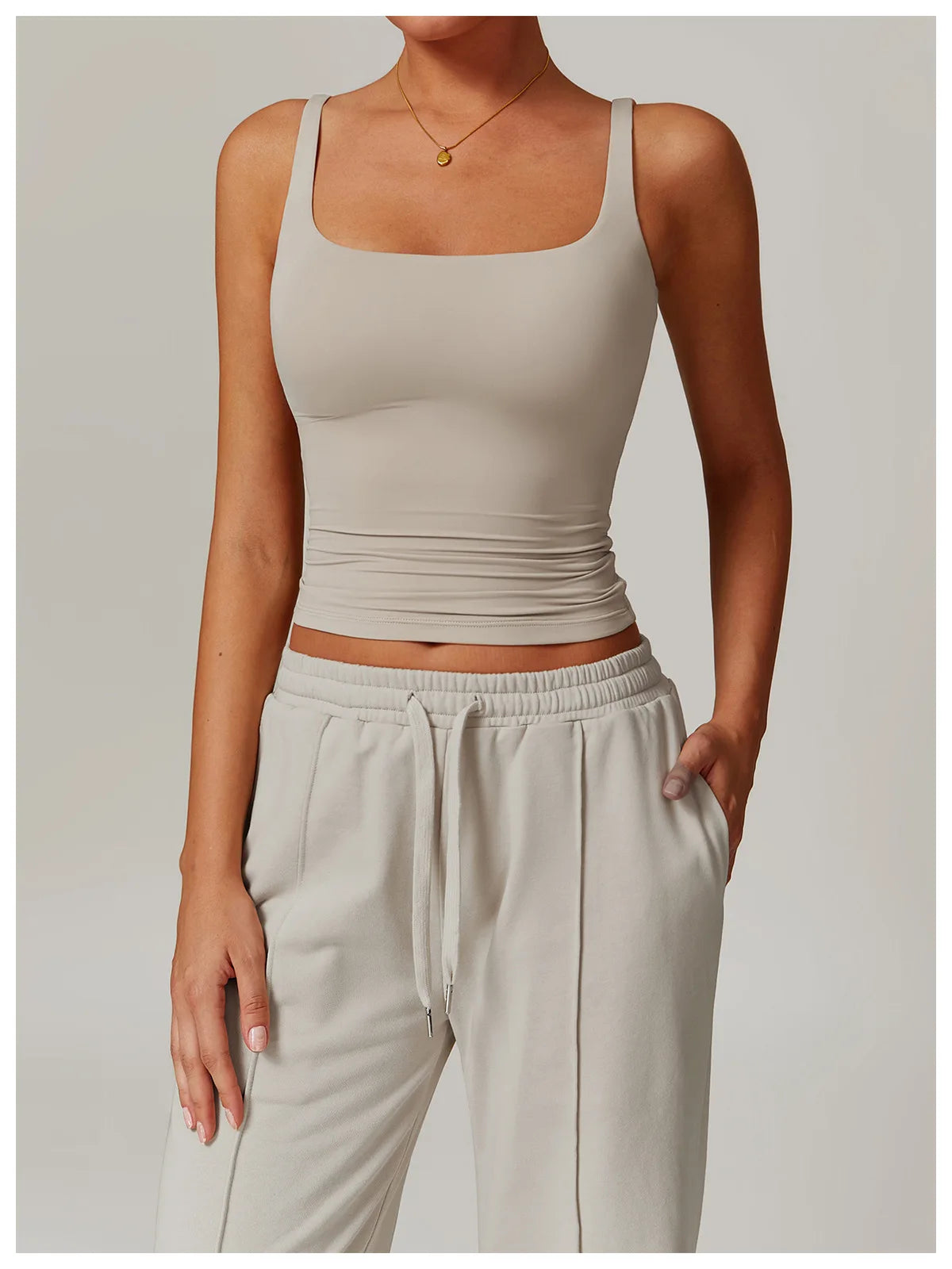 No. 1 Tank Top, Full Coverage, Butter Fabric, Hip Length, Smoothing