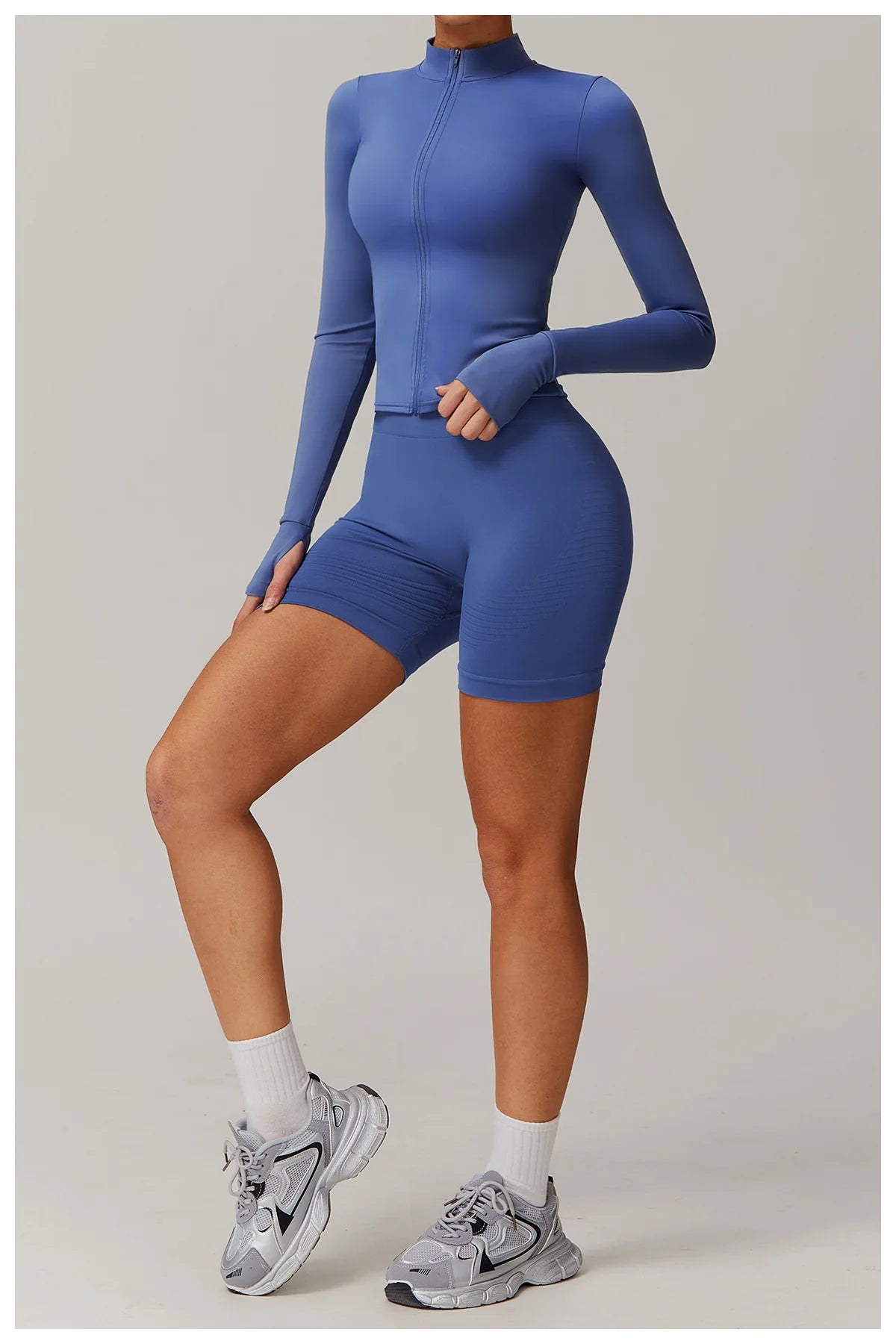 No. 1 Jacket, Yoga, Long Sleeve, Seamless, Smoothing, Butter Feel, Slim Fit