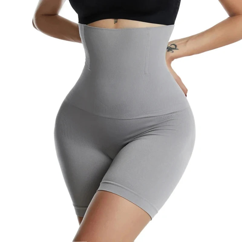 No. 4 Shape Wear, High Waist, Seamless, Rear Lifting, Mid Thigh Shorts, Extended Sizes Available