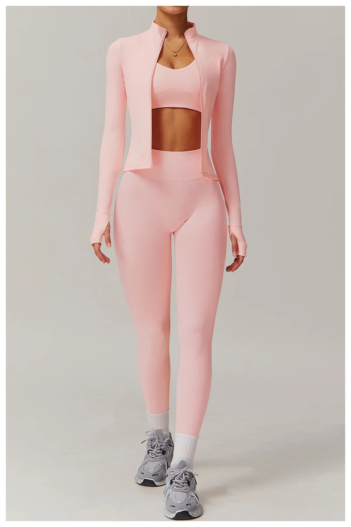 No. 1 Jacket, Yoga, Long Sleeve, Seamless, Smoothing, Butter Feel, Slim Fit
