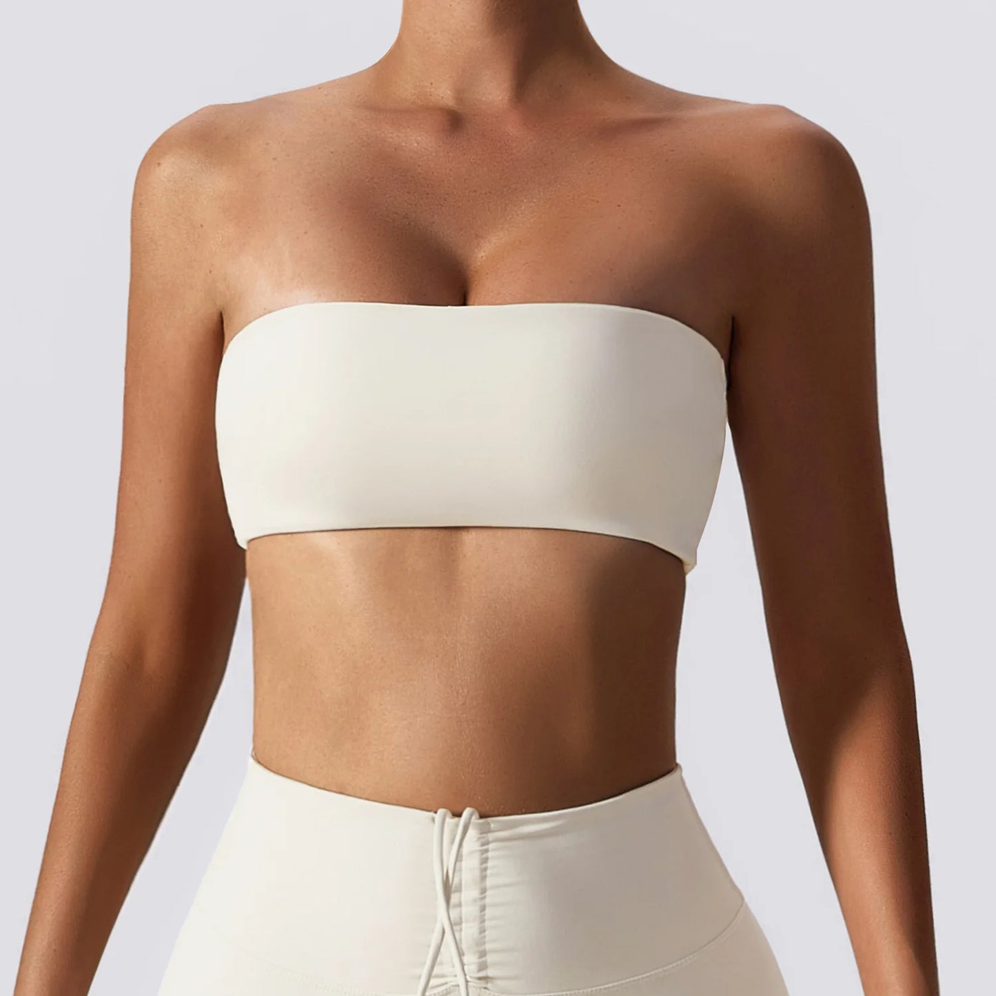 No. 3 Sports Bra, Strapless Bandeau, True Fit, Built in Padding