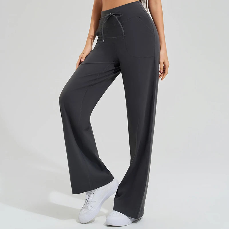No. 5 Loungewear Pant, Super High Waist, Wide Leg, Vintage Flared Trousers