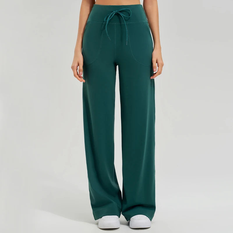 No. 5 Loungewear Pant, Super High Waist, Wide Leg, Vintage Flared Trousers