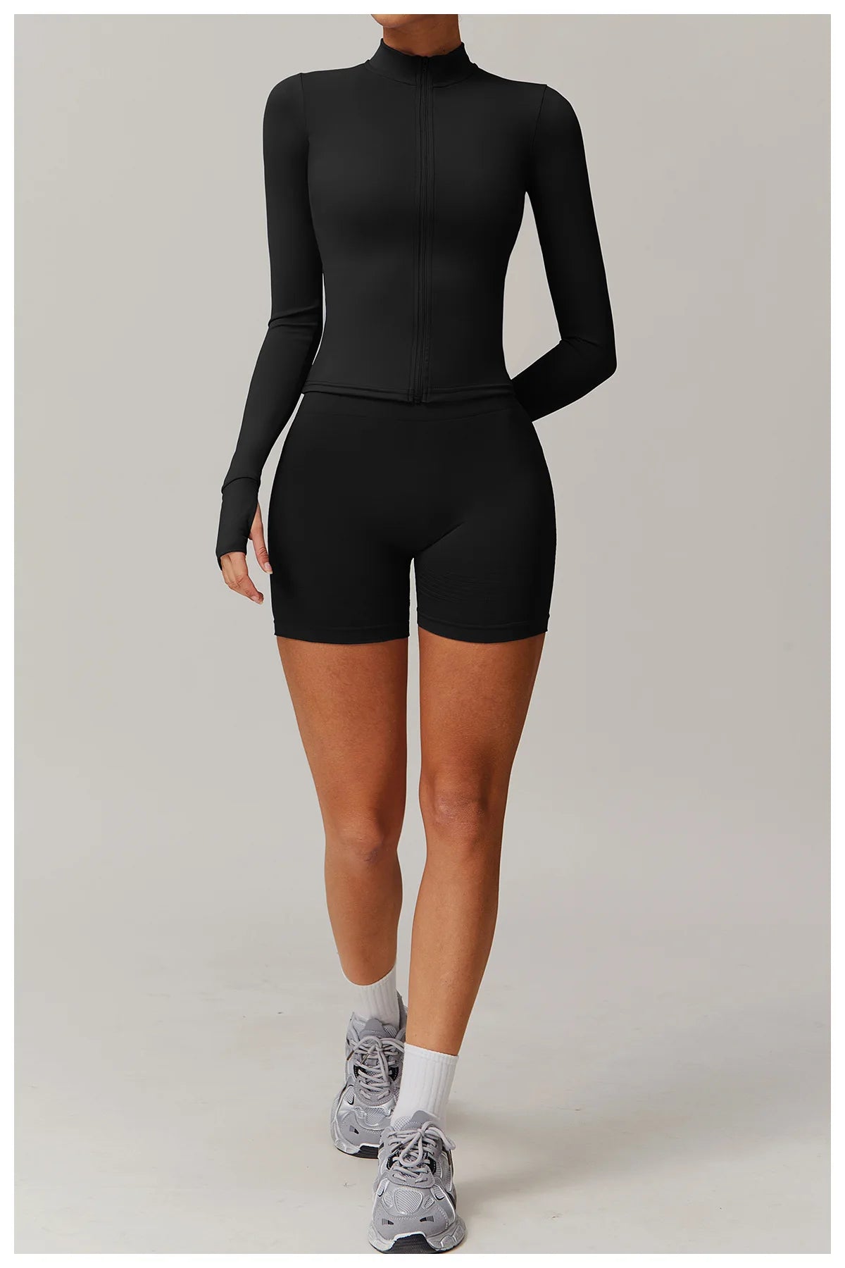 No. 1 Jacket, Yoga, Long Sleeve, Seamless, Smoothing, Butter Feel, Slim Fit