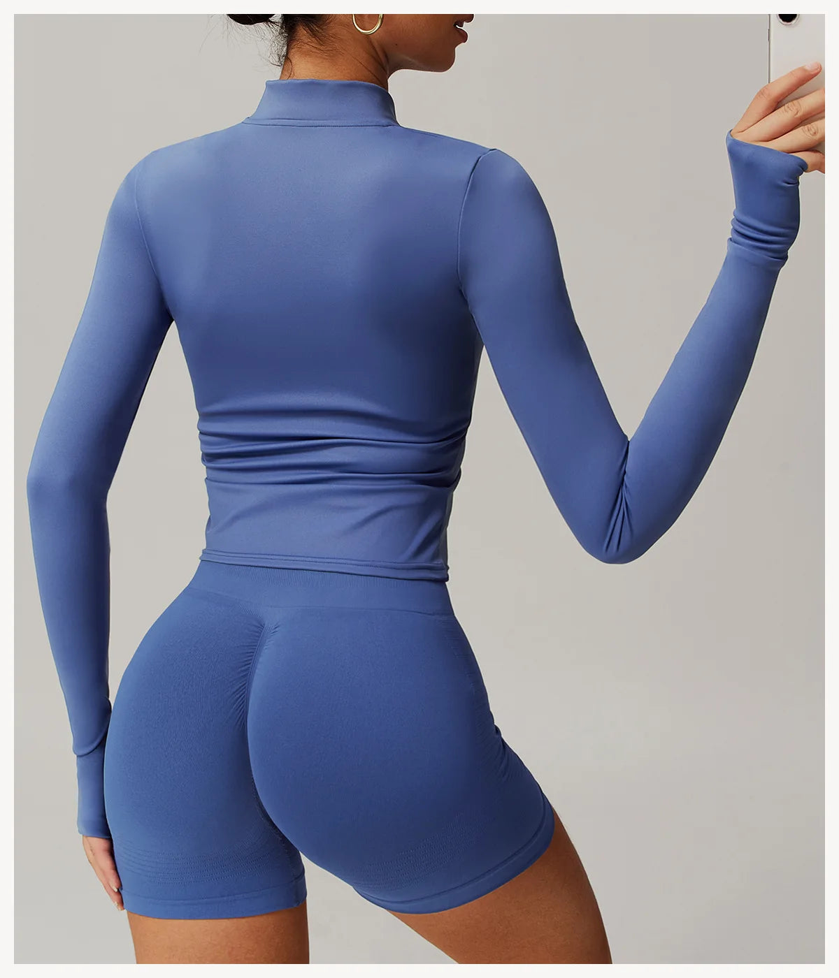 No. 1 Jacket, Yoga, Long Sleeve, Seamless, Smoothing, Butter Feel, Slim Fit