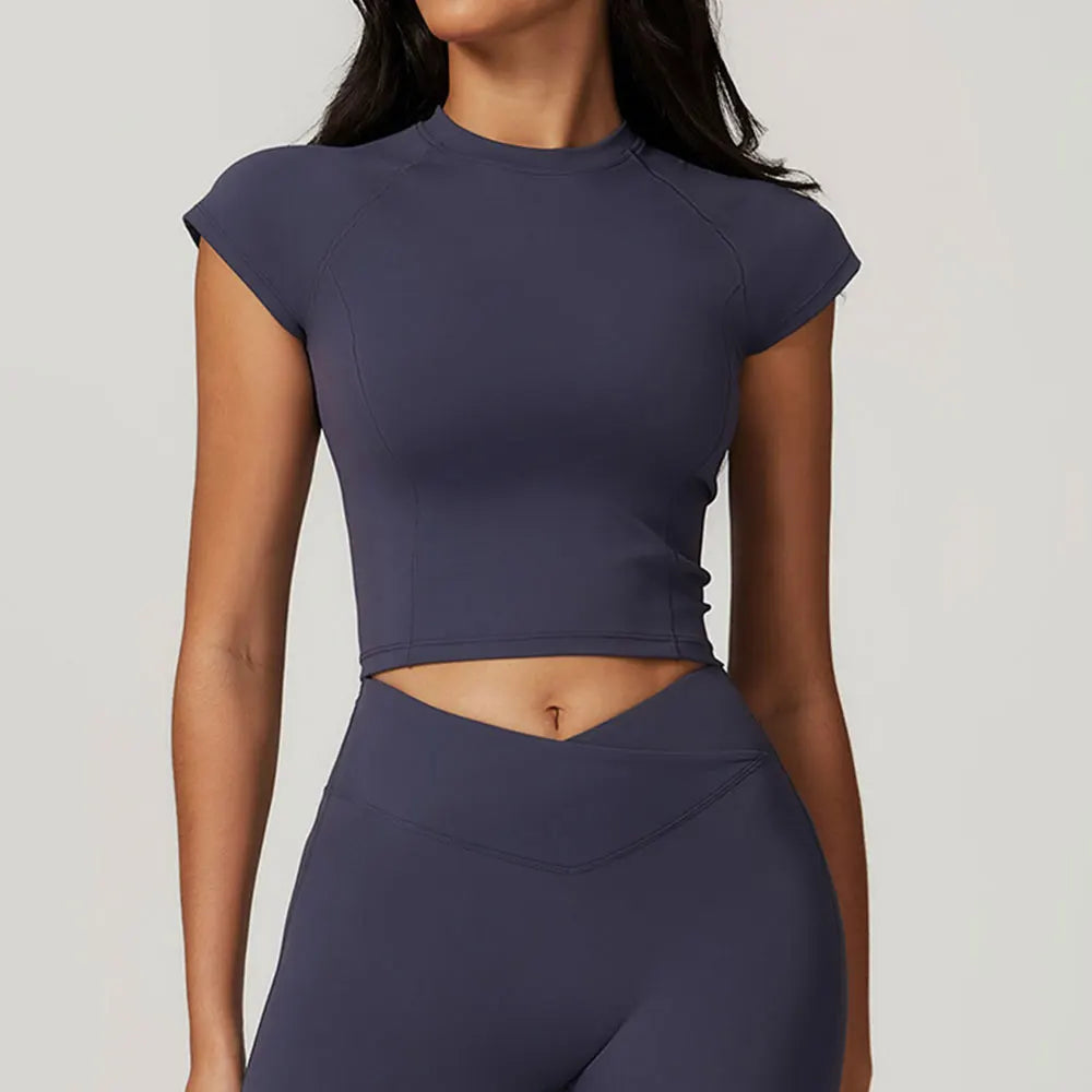 No. 4 Short Sleeve Shirt, Baby Doll Trainer With Hour Glass Piping, Hip Grazing Length, Slim Fit