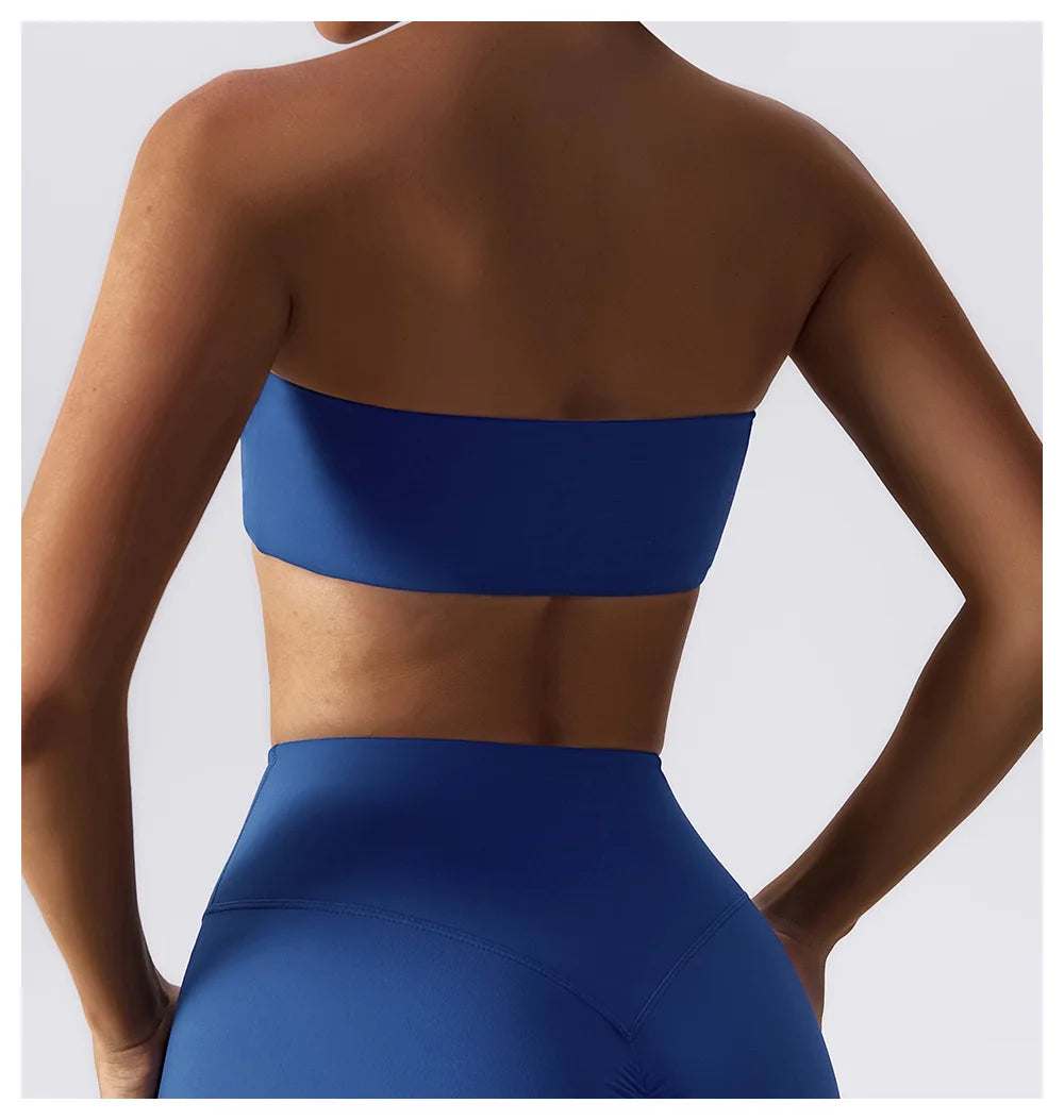 No. 3 Sports Bra, Strapless Bandeau, True Fit, Built in Padding