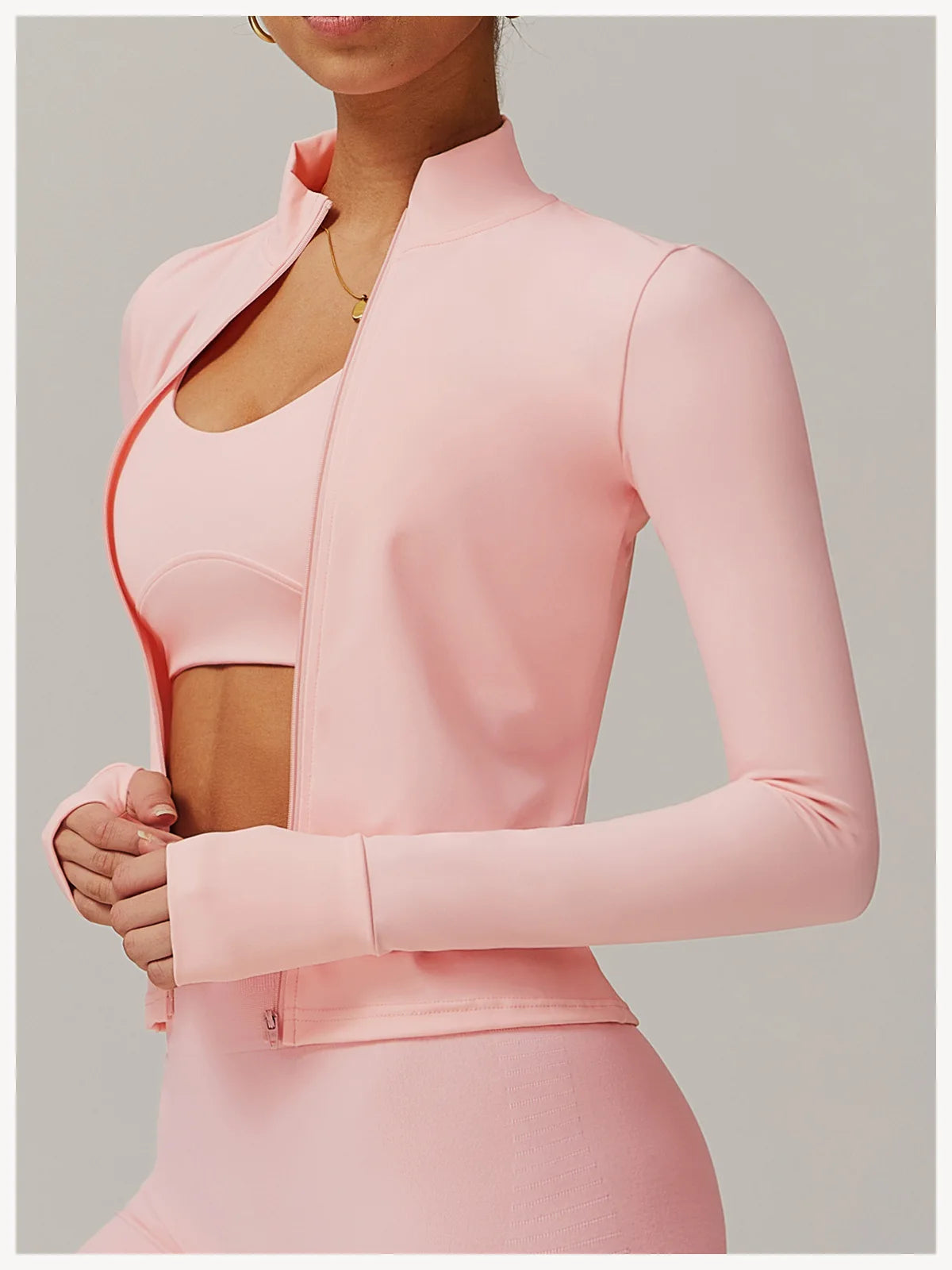 No. 1 Jacket, Yoga, Long Sleeve, Seamless, Smoothing, Butter Feel, Slim Fit