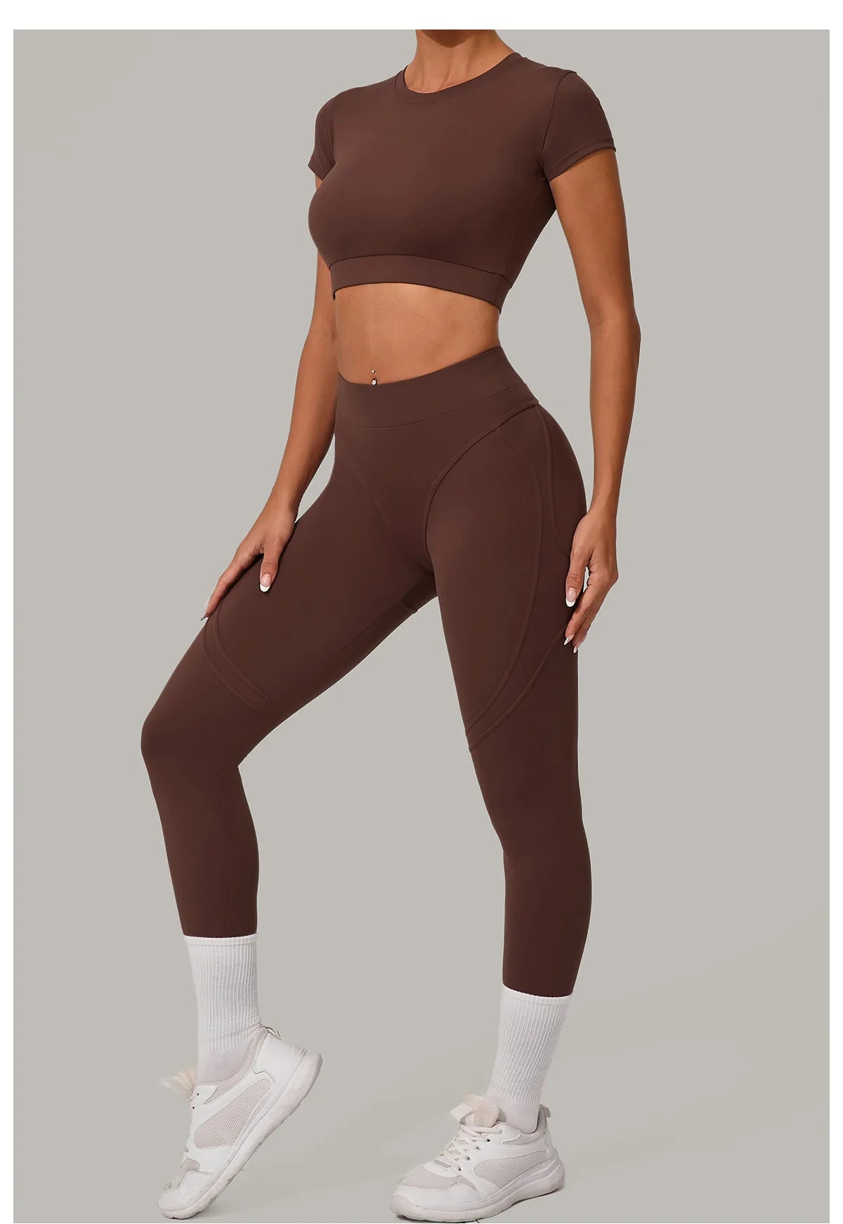 No. 3 Legging, Strategic Compression Seaming Throughout, Firm Compression, Cross Training, Running