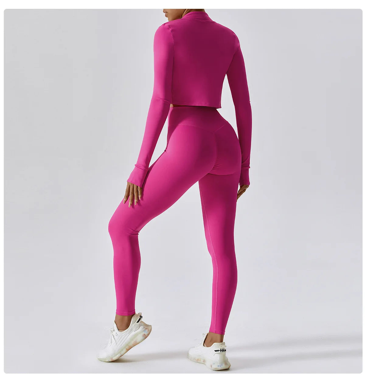 No. 2 Jacket, Super Cropped, Piping Along Curves, Slim Fit, Full Zip