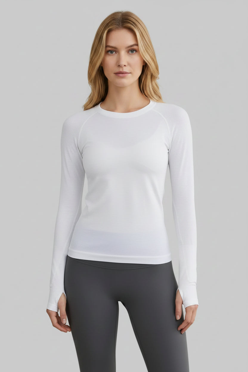 No. 1 Long Sleeve Shirt, Easy, Breezy, Breathable, Summer, Yoga, Pilates