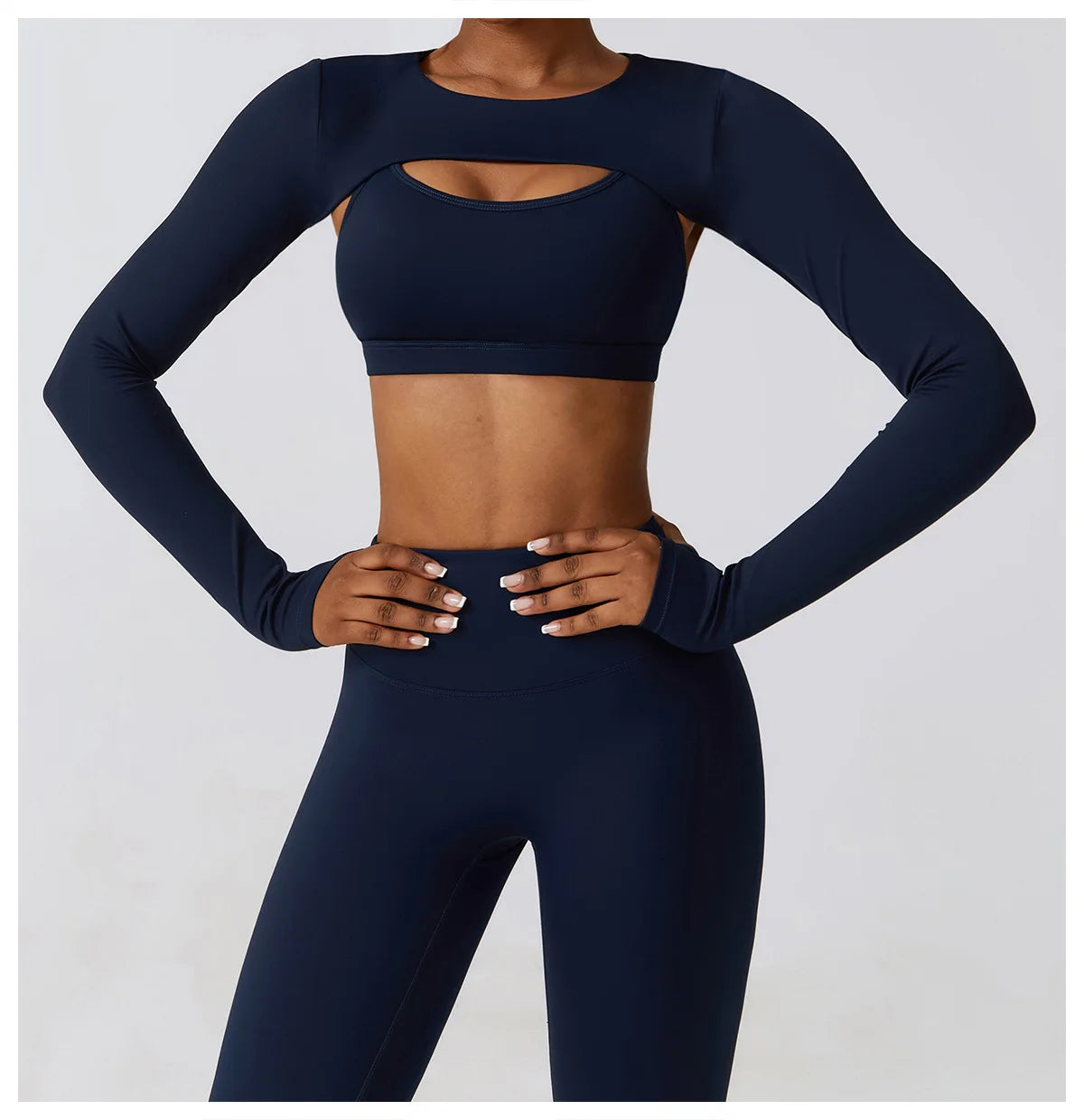 No. 1 Accessory, Long Sleeve, Yoga, Shrug, Dry Fit, Cover Up, 4 Way Stretch