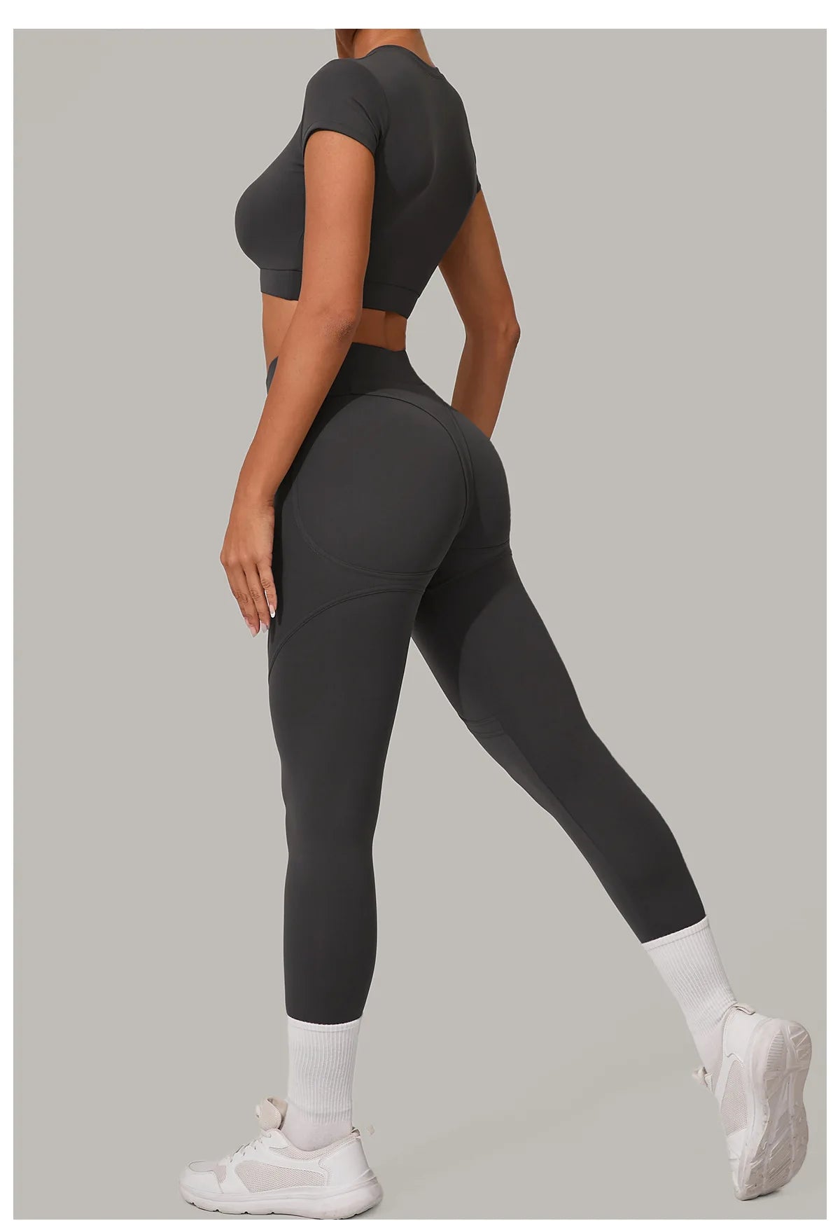 No. 3 Legging, Strategic Compression Seaming Throughout, Firm Compression, Cross Training, Running