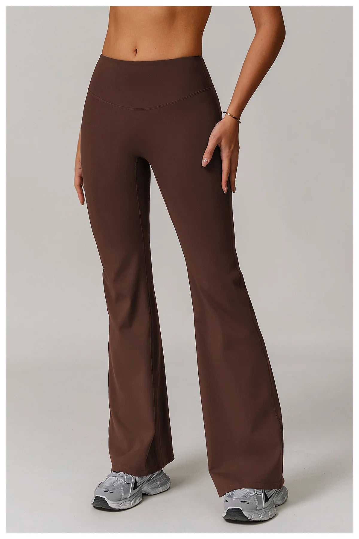 No. 7 Legging, Vintage Bell Flare, Mid Rise Waist, No Front Seam, Ultra Flattering