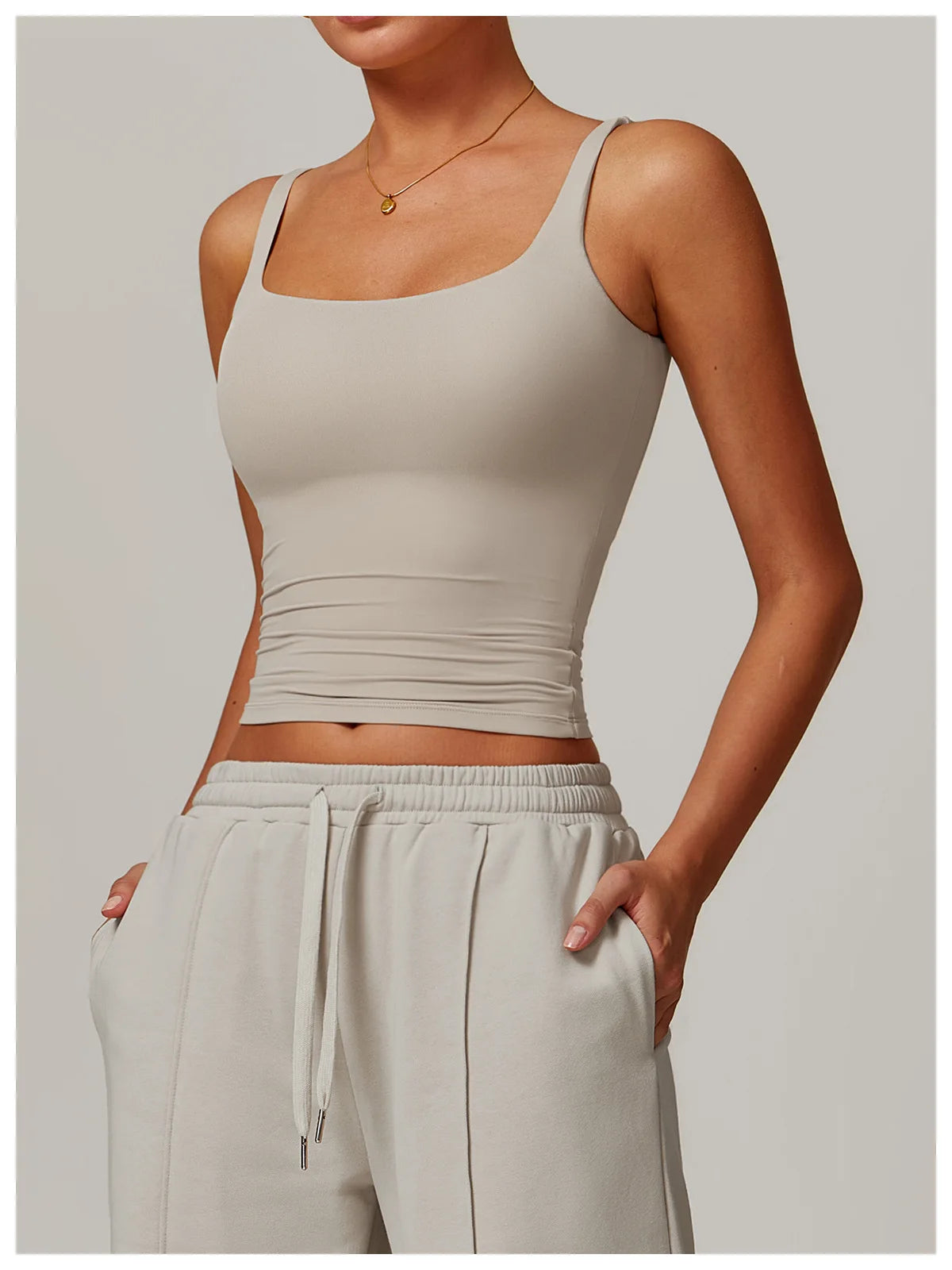No. 1 Tank Top, Full Coverage, Butter Fabric, Hip Length, Smoothing