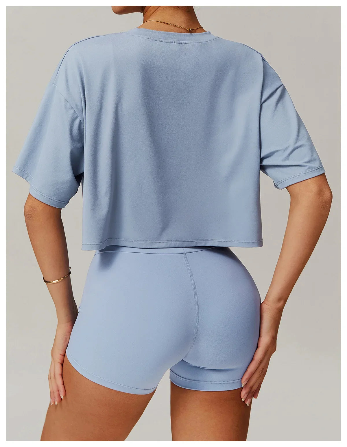 No. 1 Short Sleeve Shirt, Oversized, Crop Top, Relaxed Fit, Soft Essential