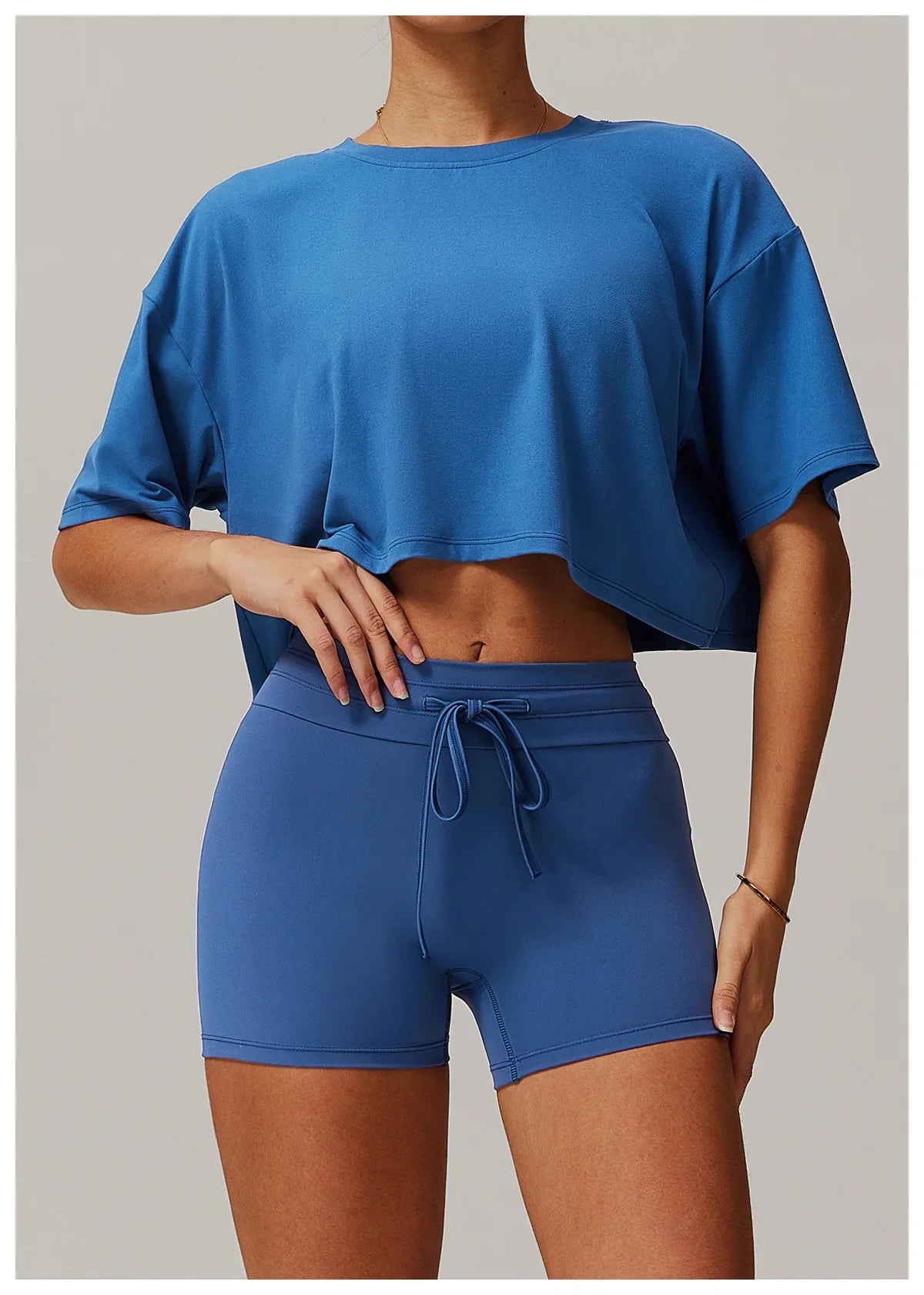 No. 1 Short Sleeve Shirt, Oversized, Crop Top, Relaxed Fit, Soft Essential