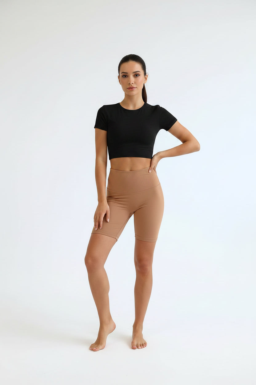 No. 6 Shorts, Second-Skin Buttercore Short, Anti-Camel Toe, Gusseted Inner Seam, Seamless