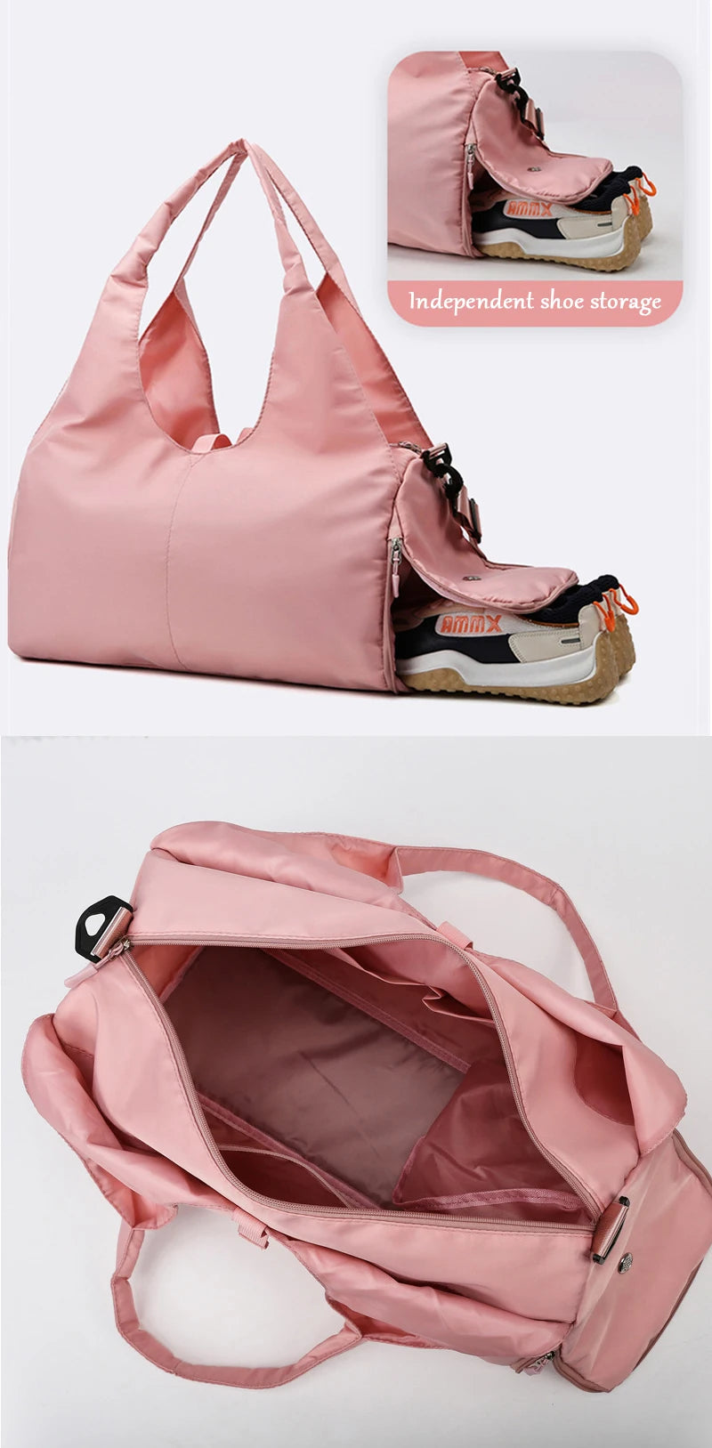 No. 1 Tote, All-In-One Yoga Tote Bag, Dedicated Yoga Mat Holder, Roomy Interior, Separate Shoe Compartment, Full Zip Design