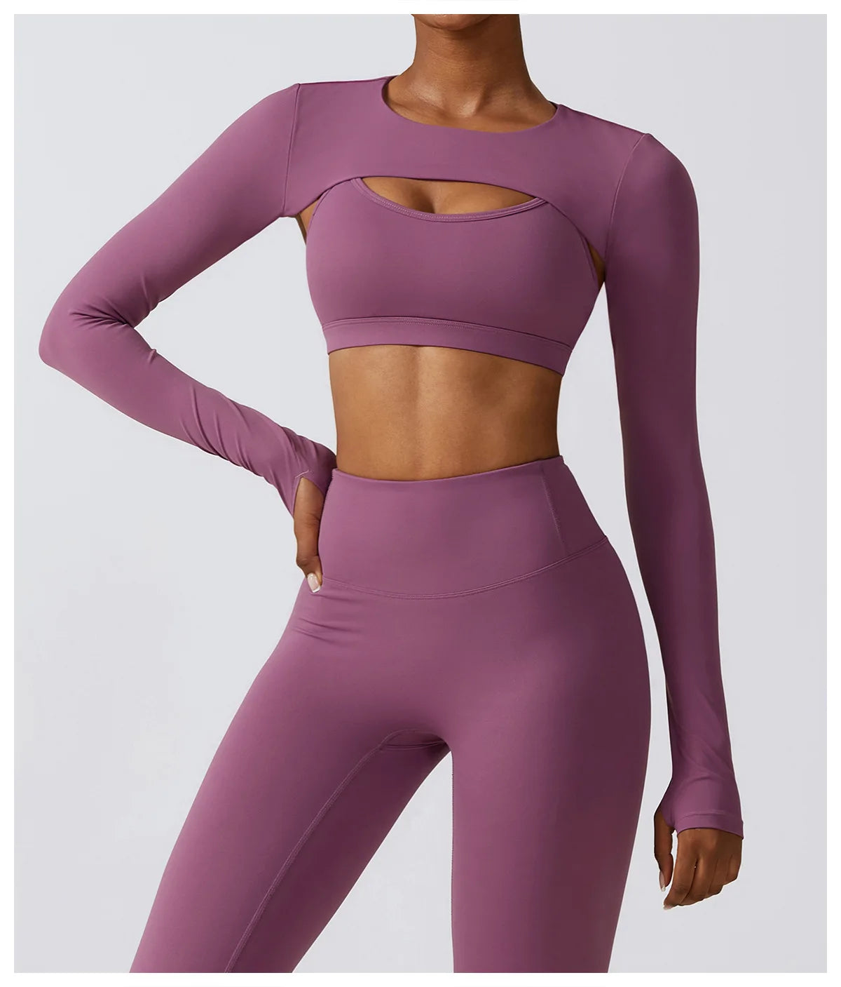 No. 1 Accessory, Long Sleeve, Yoga, Shrug, Dry Fit, Cover Up, 4 Way Stretch