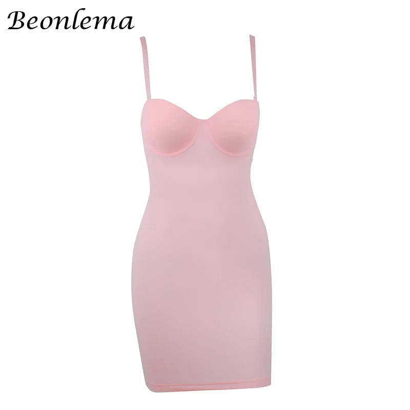 No. 3 Shape Wear, Tummy Control Slip Dress With Bra, Waist Trainer, Body Shaper