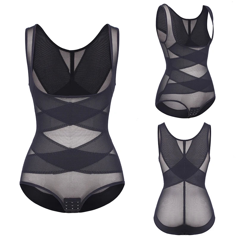 No. 2 Shape Wear, Tummy Control Bodysuit, Rear Lifting, Waist Training, High Compression